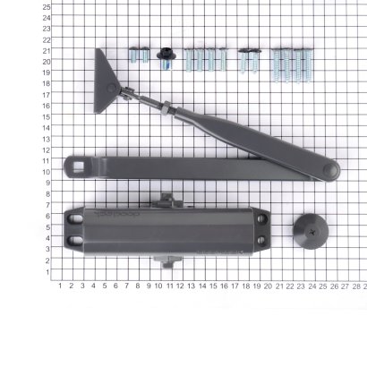 Доводчик DOORLOCK DL75 DA EN4/5 графит