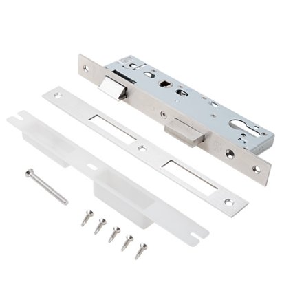 Замок врезной противопожарный Apecs 7400-35-INOX