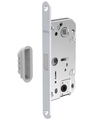 Защелка врезная магнитная ML96WC-35/IND AL алюминий