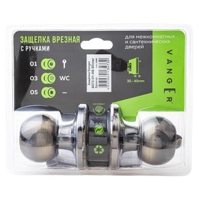 Защёлка Vanger 6072-01-AB-Blister