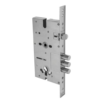 Корпус врезного замка полуавтоматический с защёлкой MDV25.C-60.85.3R16 S/A