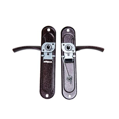 Ручки 4.643.КАПЛЯ.МА, под сувальдный механизм, правосторонние, медный антик, МО 42