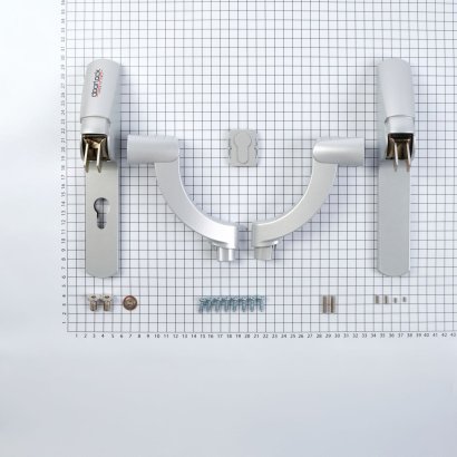 Механизм системы "антипаника"  DOORLOCK PD800FR-BAR PZ72мм, серебристый