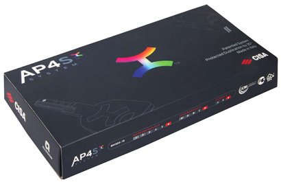 Цилиндровый механизм под вертушку (дл. шток) Cisa AP4S 0P3S7-91.12 (75 мм/40+10+25), НИКЕЛЬ
