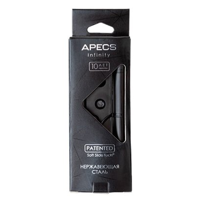 Петля накладная Apecs Infinity 102*80*3-PS2-INOX-BLM