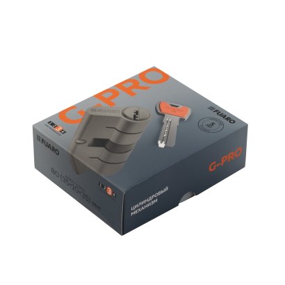 Цилиндровый механизм (G-PRO500/80) G-PRO5000 Key 80 (35+10+35) SSC сатин. хром 5Key