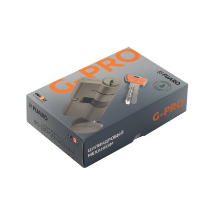 Цилиндровый механизм (G-PRO502/120) G-PRO5002 Knob 120 (55+10+55) SSC сатин. хром 5Key