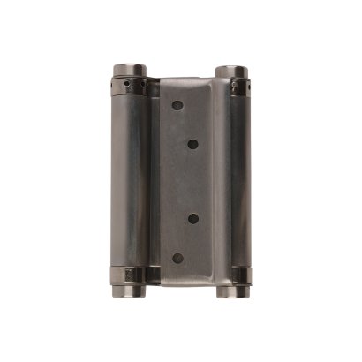Пружинная двусторонняя (барная) петля DSH5 (125х86х1,5) INOX 201 SN мат. никель (блистер) 