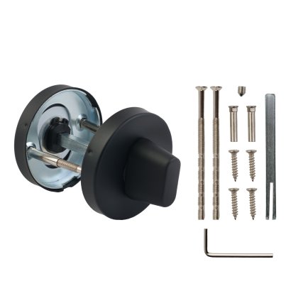Ручка поворотная BK6.R.DSS201-02 INOX 201 BLACK (с индикатором)