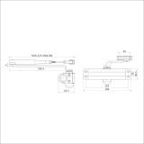 СТАНДАРТ Доводчик дверной MAX ДД 162/3-4 А-S (до 120 кг) серебро RAL9006, морозостойкий