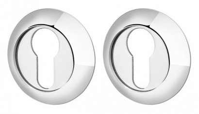 Накладка под цилиндр ET.R.LD54 (ET-1) CP-8 хром