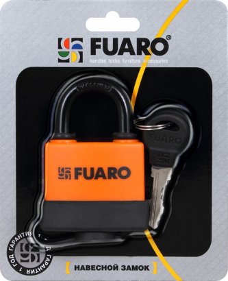 Замок навесной PL-WEATHER-3660 3key (PL-3660), англ. /блистер