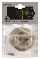 Накладка на сувальдный замок SC.R.RM54 (SC RM) SN/CP-3 матовый никель/хром