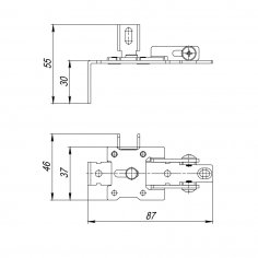 Кронштейн регулировочный SLD.Comfort-PRO/telescope.tuning bracket