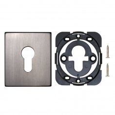 Накладка на цилиндр ESC.C.USS/K (ET Protector/USS) SN матовый никель