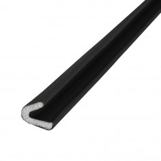 Уплотнитель самоклеящийся ADH/PPU-15x10mm, (ППУ 15х10 мм) BLACK черный 500m