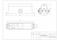 Доводчик дверной Apecs DC-20.4/1050/085-A2-W