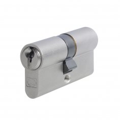 Цилиндровый механизм DOORLOCK Standard 40x45мм, PN матовый никель, 3 ключа