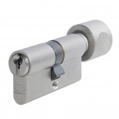 Цилиндровый механизм DOORLOCK Standard Z35xK35мм, PN матовый никель, 3 ключа