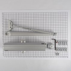 Дверной доводчик DOORLOCK DL180A BC EN 1-6/7 серебристый