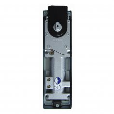 Дверной доводчик напольный GEZE TS500 NV c фиксацией на 120° EN1-4, серебристый