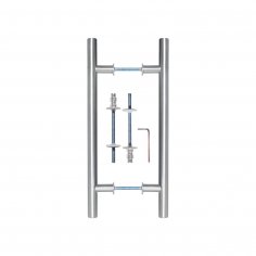 Ручка-скоба DOORLOCK PHS11/25/2ст, 300 мм/450  мм, SSS матовая нержавеющая сталь
