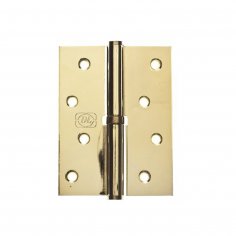 Дверная петля DOORLOCK DL9015-1 SB карточная, левая, матовая латунь