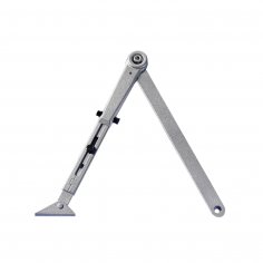 Тяга Рычажная для GEZE 2000/4000 Hold open, отключаемая фиксация, серебристая