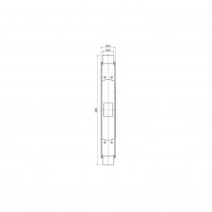 Петлевой базирующий элемент SIMONSWERK Tectus TE 640 3D A8 SZ оцинкованный