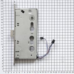 Замок дверной огнестойкий соленоидный DOORLOCK 1901EM, антипаник,  нержавеющая сталь