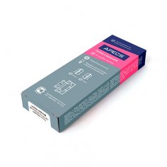 Петля накладная Apecs 100*75*2,5-B2-Steel-CR