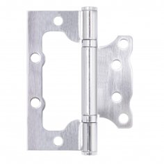 СТАНДАРТ 100х75х2,5мм 2BB SN мат.никель Петля накладная без врезки 1 шт