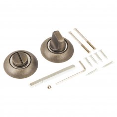 Сантехническая завертка к ручкам АЛЛЮР АРТ BK-R1 MAB(3132) мат.бронза