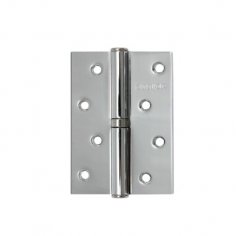 АЛЛЮР 2043 (100х70) L1-RH-1BB-CP БЛИСТЕР П хром Петля дверная 2 шт