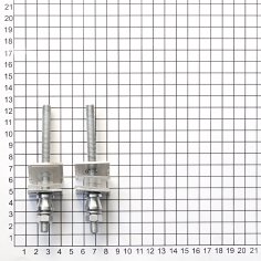 Ручка-скоба DOORLOCK PHS23/40х20/2ст, 800 мм/1000 мм, SSS матовая нержавеющая сталь