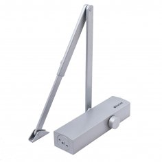 БУЛАТ Доводчик дверной PROFI (ПРОФИ) ДД 812/5 С-S (25-120 кг) серебро (10)