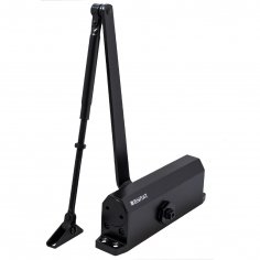 БУЛАТ Доводчик дверной ДД 504/4 A-B (60-120 кг) черный