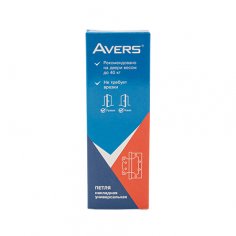 Петля накладная Avers 125*75*2,5-B2-AB