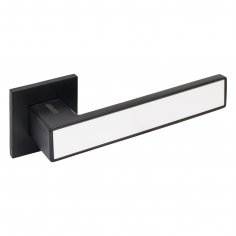 АЛЛЮР АРТ "ЛАНА" BL/W (861511) матовый черный/белый ЗАЩИТ.ПЛЕНКА Комплект ручек