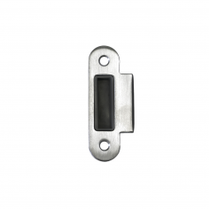 Запорная планка DOORLOCK SP430FP MCR, симметричная, для прямых дверей, пластиковый карман,матовый хром