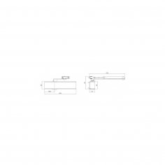 Дверной доводчик ECO SCHULTE TS-20 EN2/3/5 серебристый