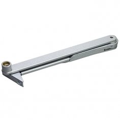 Тяга Рычажная для GEZE 2000/4000 Hold open, неотключаемая фиксация, серебристая