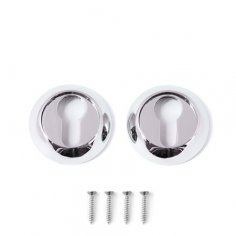 Накладки цилиндровые Apecs Megapolis DP-C-0802-CR