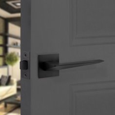Ручки дверные Code Deco Slim H-30133-A-BLM