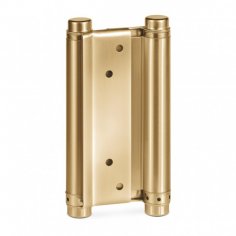 Пружинная двусторонняя (барная) петля для маятниковых дверей DAH-153, 2 шт., золото