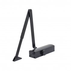 БУЛАТ Доводчик дверной PROFI (ПРОФИ) ДД 802/3 A-B (40-90 кг) черный, морозостойкий