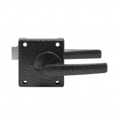 Птимаш ЗЩН1.45 серебро (правая) Защелка накладная дверная