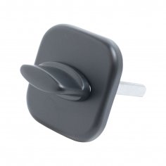 Поворотник БУЛАТ НДФ 04.02 ФОРТЕ матовый черный, квадрат 8х8х70 мм