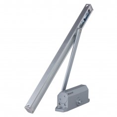 БУЛАТ Доводчик дверной ARCTIC (АРКТИК) ДД 502/4 AH-S (40-90 кг) серебро со скольз.тяг, морозостойкий