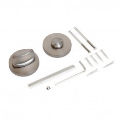 Сантехническая завертка к ручкам АЛЛЮР АРТ BK-R2 MSN(71180) итал. матовый никель